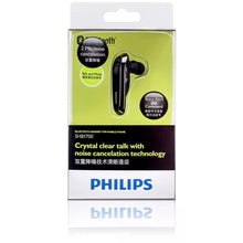 Load image into Gallery viewer, Philips SHB1700 Mono Bluetooth Headset with 2 Mic Noise Cancelation