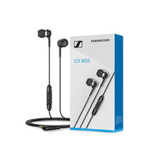 Load image into Gallery viewer, Sennheiser New cx 80s In Ear Headphones with Microphone cx80s