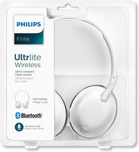 Load image into Gallery viewer, Philips SHB4405 Flite Ultrlite On Ear Wireless Bluetooth Headphones
