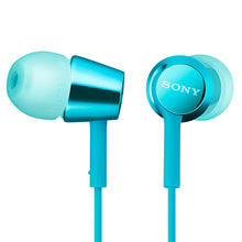 Load image into Gallery viewer, Sony MDR-EX155AP in-ear headphone with mic