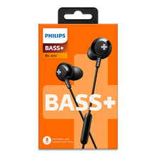 Load image into Gallery viewer, Philips Bass+ SHE4305 Headphones with Mic hands-free Extra Bass