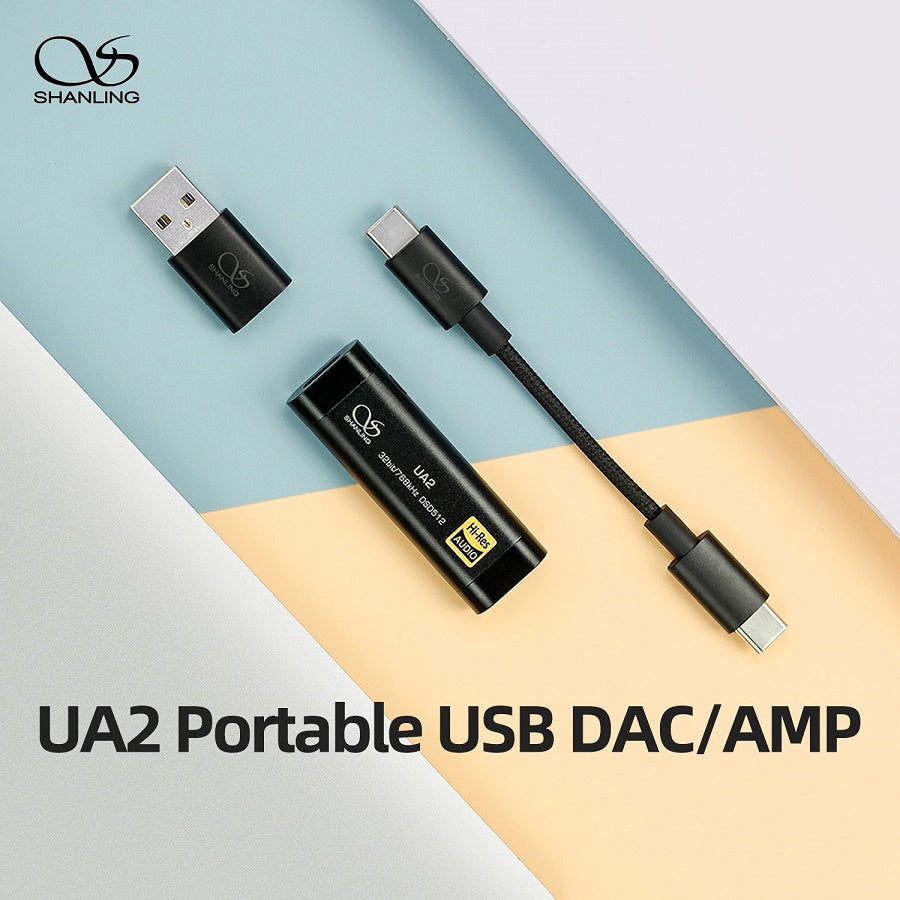 Shanling UA2 ES9038Q2M Portable USB DAC/AMP