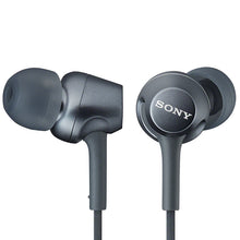 Load image into Gallery viewer, SONY MDR-EX255AP Closed Dynamic In-Ear Headphones In-Line Remote Mic
