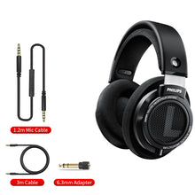 Load image into Gallery viewer, Philips SHP9500 HiFi Precision Stereo Over-Ear Headphones / SHP 9500 Cable with Mic Pack
