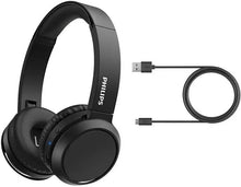 Load image into Gallery viewer, Philips TAH4205 Wireless Bluetooth On-Ear Headphones with Mic H4205
