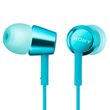 Load image into Gallery viewer, Sony MDR-EX155AP in-ear headphone with mic
