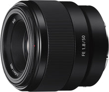 Load image into Gallery viewer, Sony FE 50mm F1.8 Standard LENSES SEL50F18F Full-frame E-mount Fast Prime Lens
