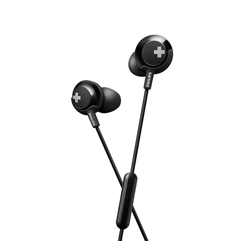 Philips Bass+ SHE4305 Headphones with Mic hands-free Extra Bass