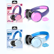 Load image into Gallery viewer, Philips TAKH101 Original Brand new wired Headphones with Microphone and Ear protection
