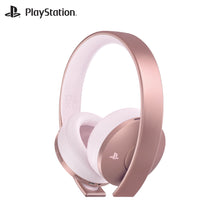 Load image into Gallery viewer, Sony PS4 Gold Wireless Headset 7.1 Surround Sound for PlayStation 4
